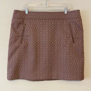 LOFT Rose Mini Skirt